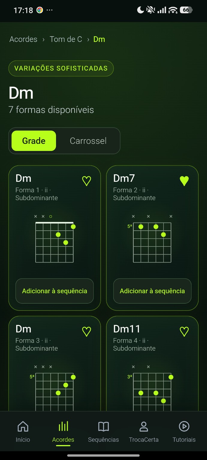 Descubra novas variações